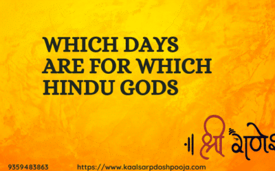 Which days are for which Hindu Gods: A Complete Tutorial