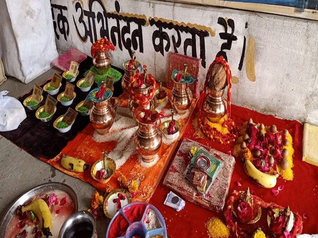 how to do kaal sarp puja at home