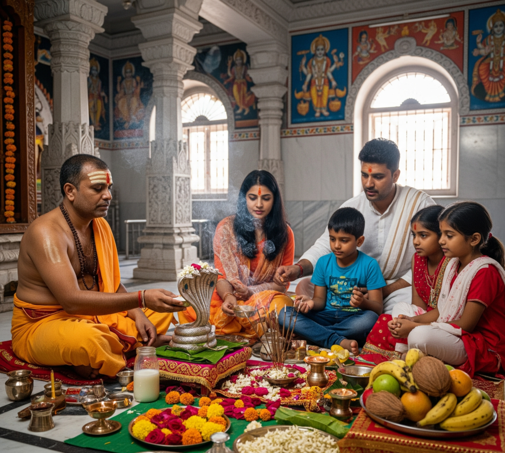 कालसर्प दोष पूजा विधि