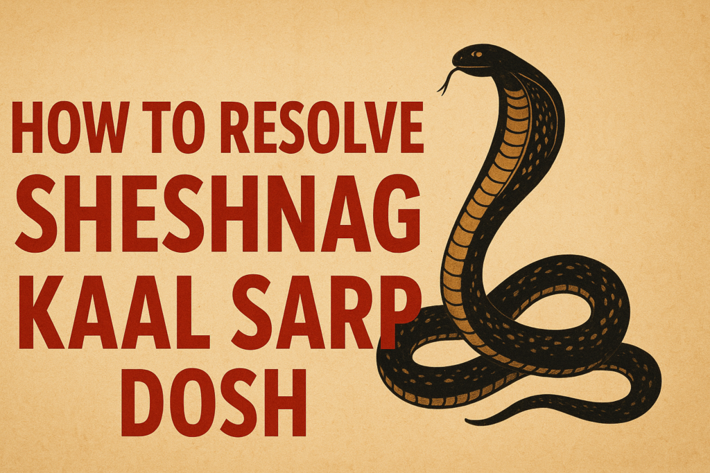 How to resolve Sheshnag Kaal Sarp Dosh?