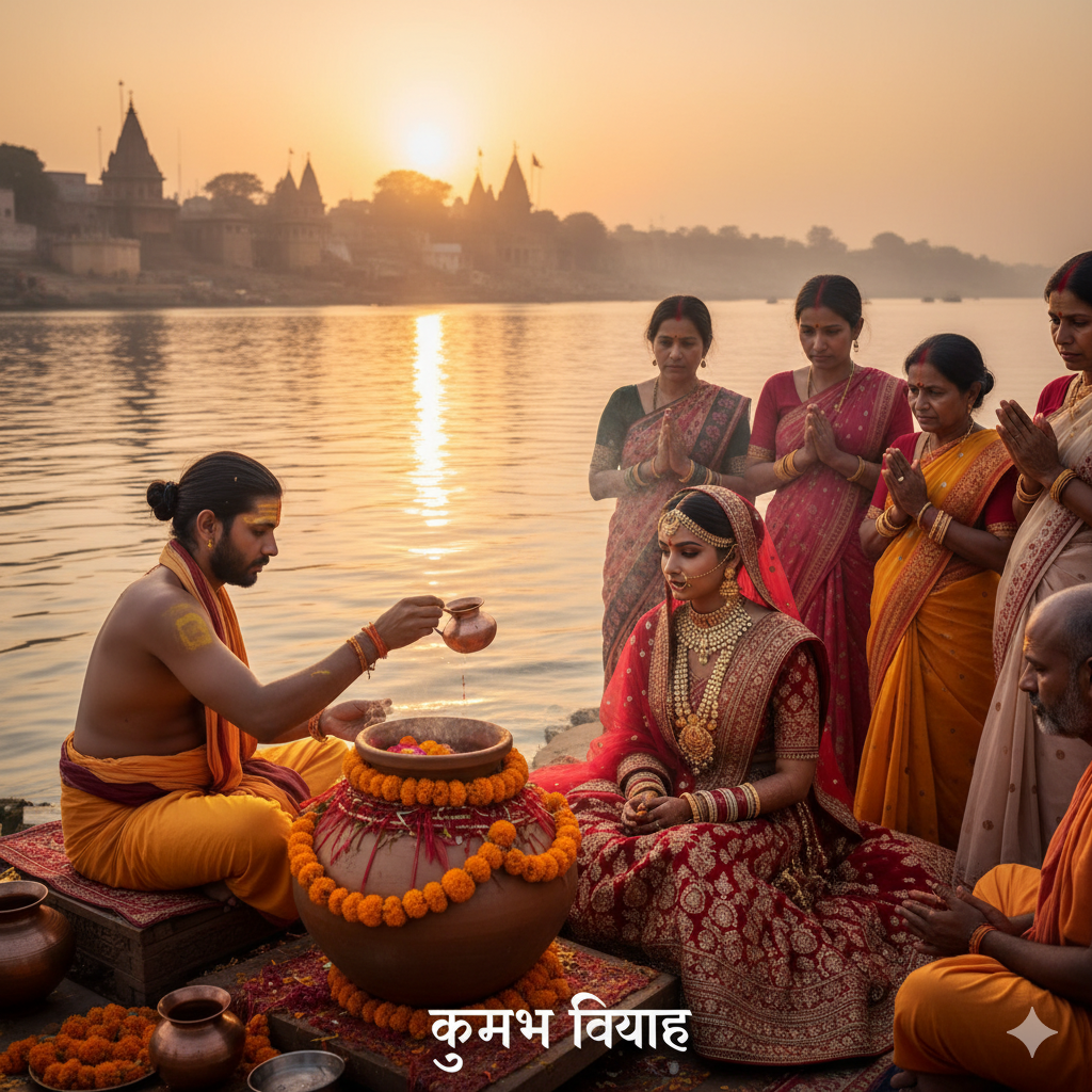 कुंभ विवाह: कुण्डली के दोषों से मुक्ति का शुभ उपाय