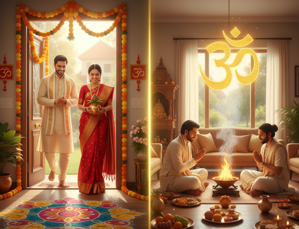 गृह प्रवेश समारोह: एक शुभ शुरुआत का प्रतीक
