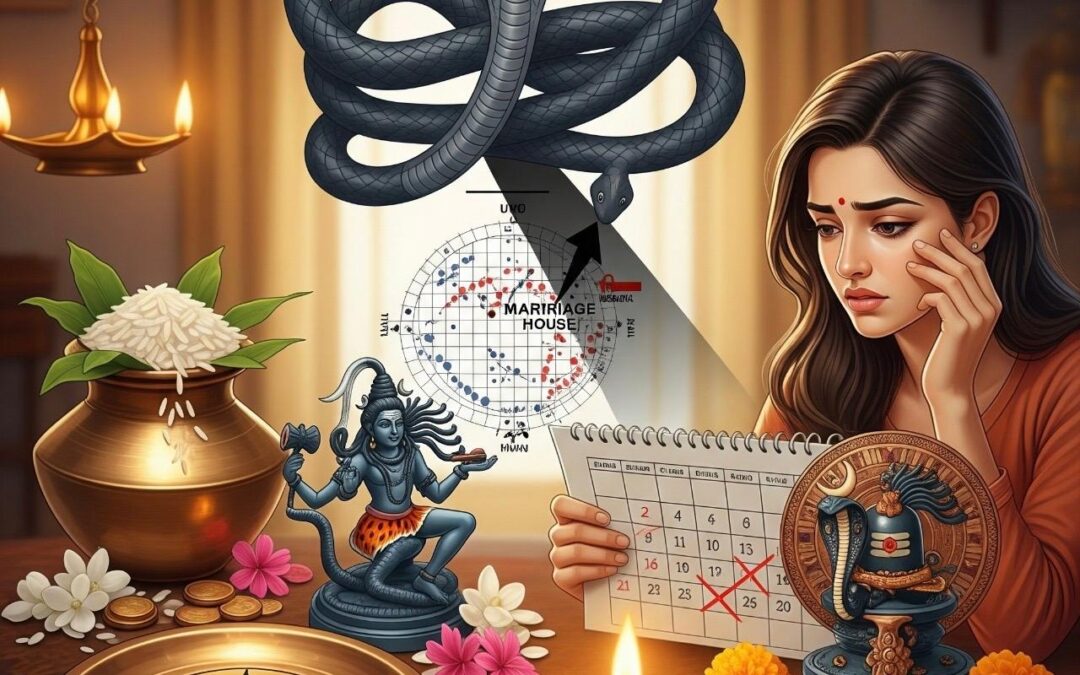 कालसर्प दोष: शादी में देरी का असली कारण व समाधान