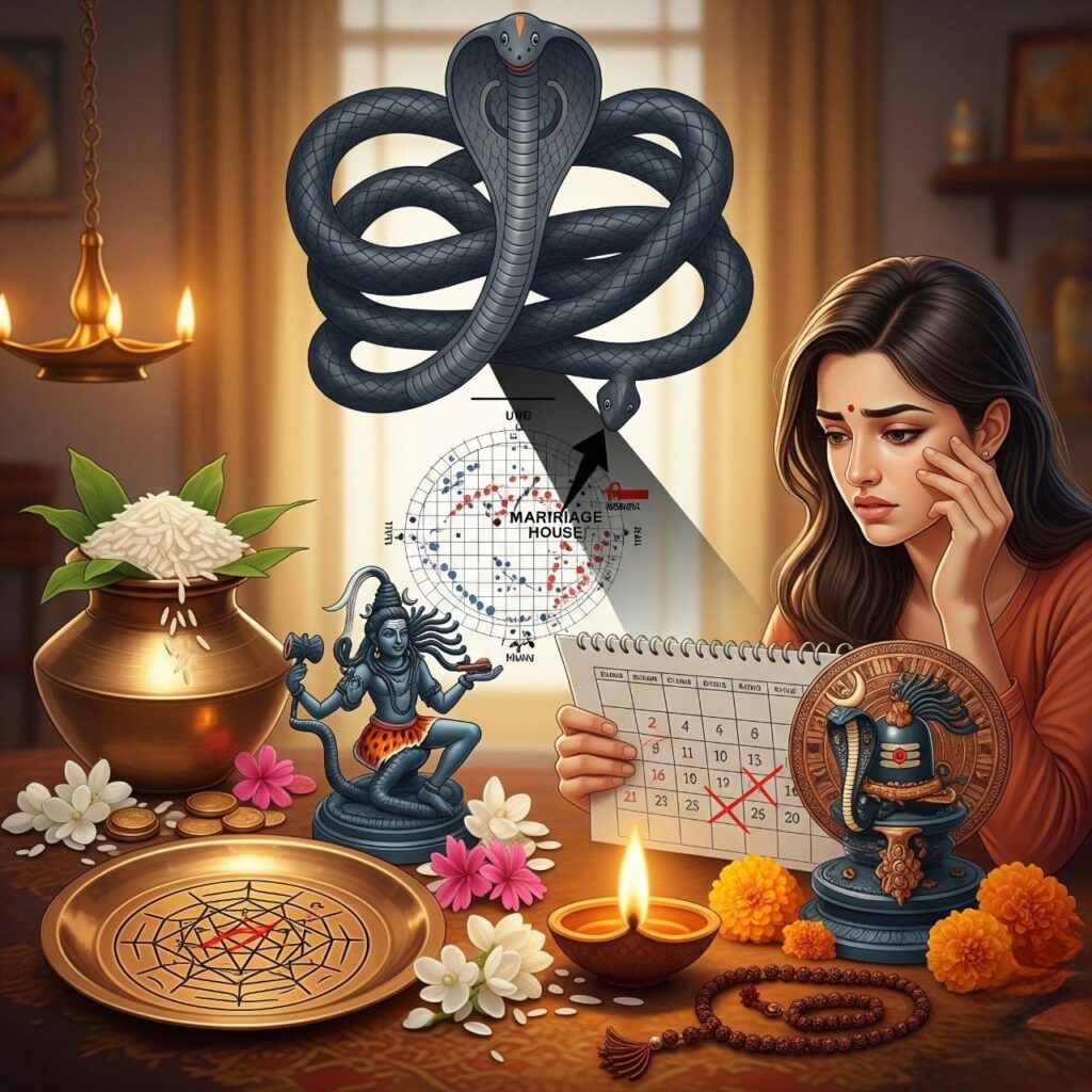 Kaal Sarp Yog Effects on Marriage