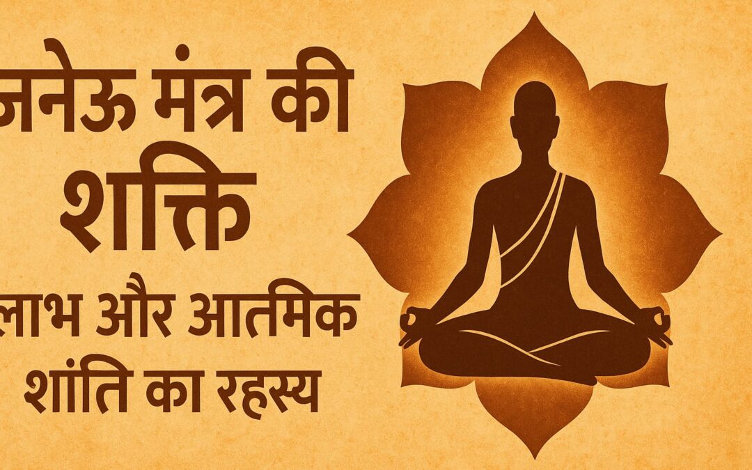 जनेऊ मंत्र की शक्ति: लाभ और आत्मिक शांति का रहस्य