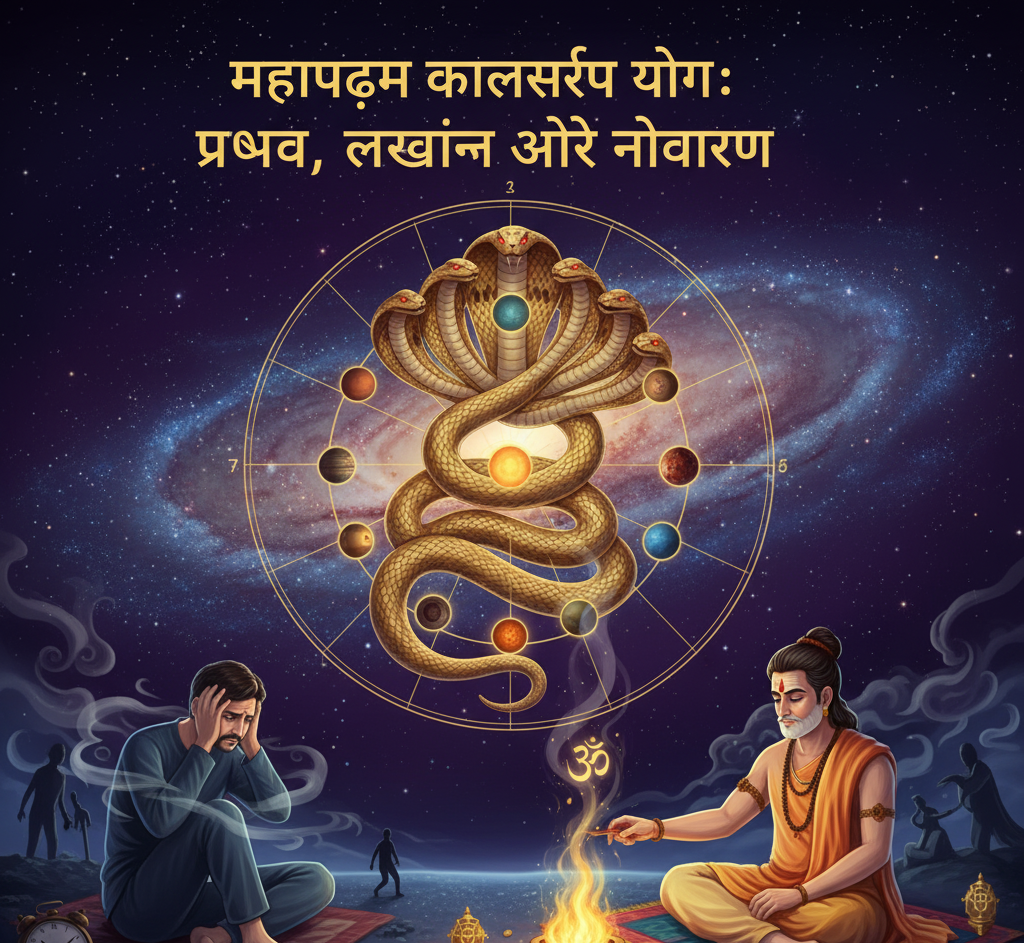 महापद्म कालसर्प योग प्रभाव, लक्षण और निवारण 