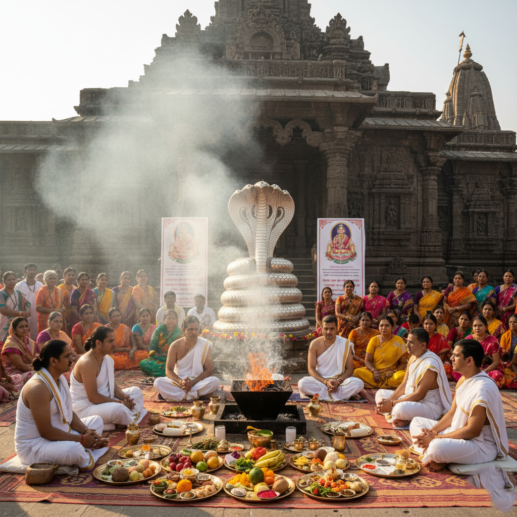 Kaal Sarp Puja at Trimbakeshwar